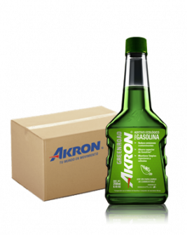 AKRON ADITIVO GREEN ROAD GASOLINA 24 BOTELLAS 250 ML (1005014)
