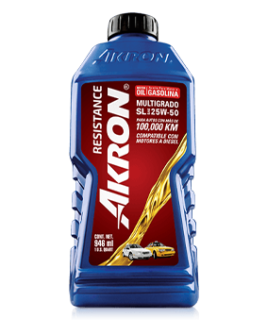 AKRON RESISTANCE SAE 25W-50 12 BOTELLAS 946 ML (812108)