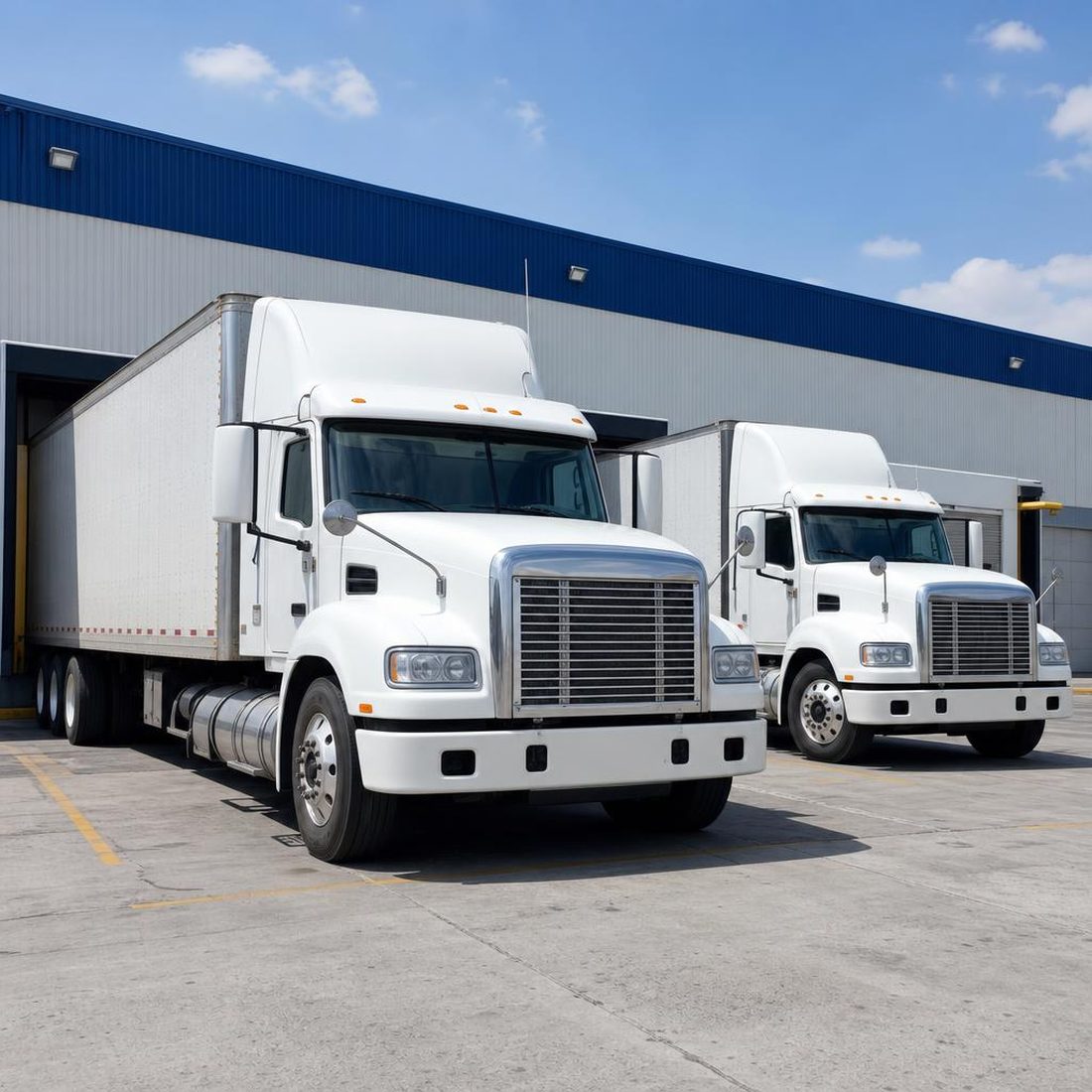 Flota de transporte propia de Autopartes M&eacute;xico